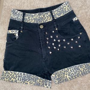 Women high waist Shorts (S)
